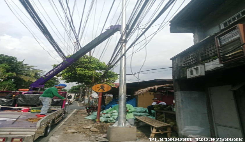 Streetlights Installation