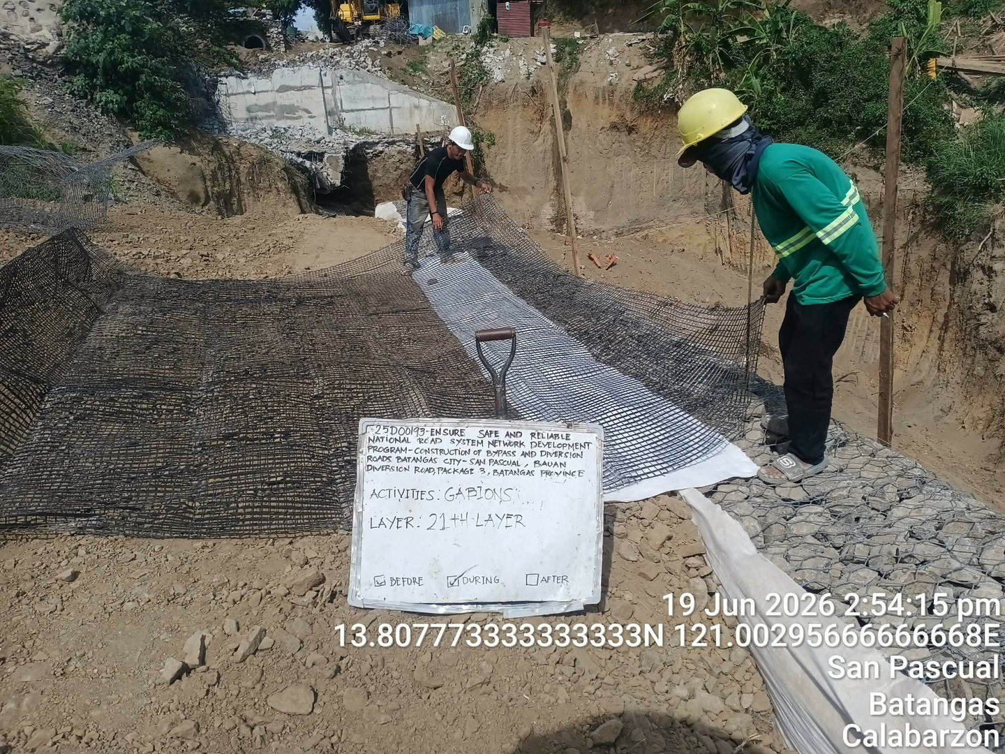 CONSTRUCTION OF BYPASS AND DIVERSION ROAD